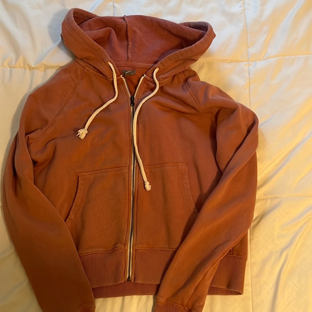 Pink Aerie Zip Up Hoodie